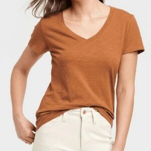 ❤️10/$20 New Cognac Short Sleeve T-Shirt